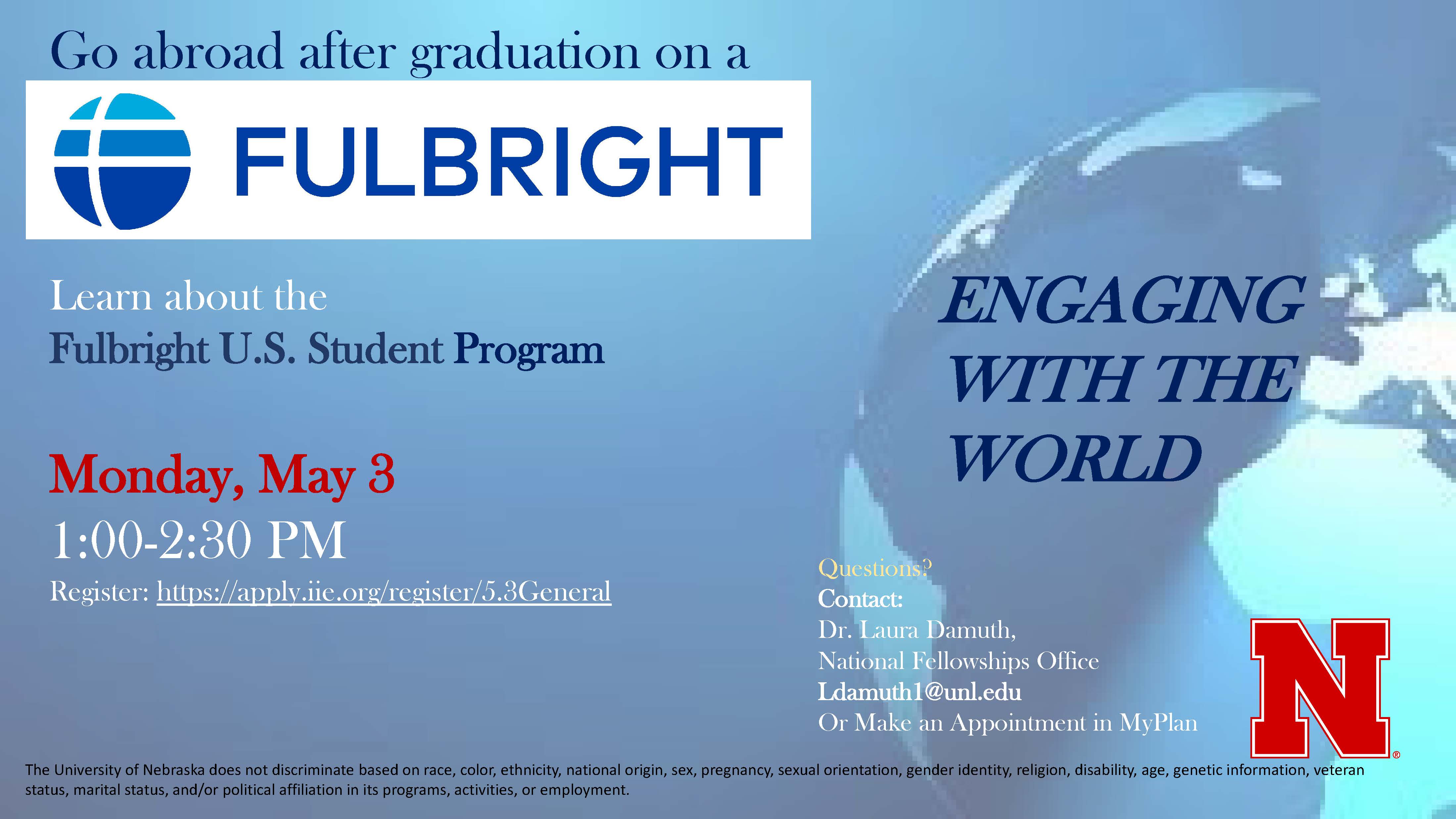 Upcoming Fulbright Information Session