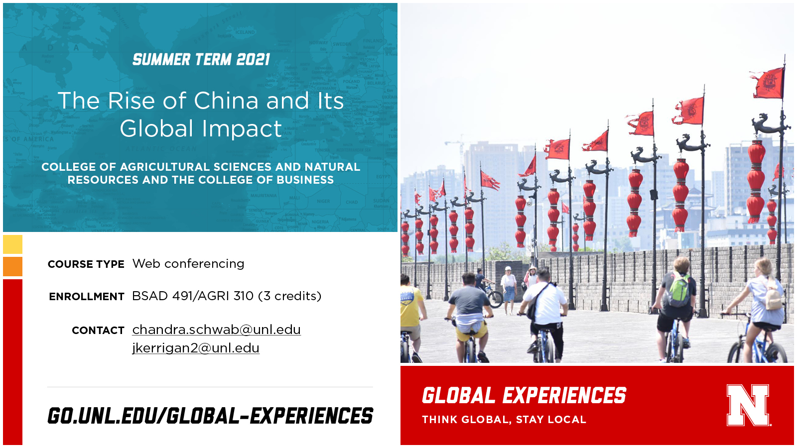 BSAD 491: The Rise of China and Its Global Impact  