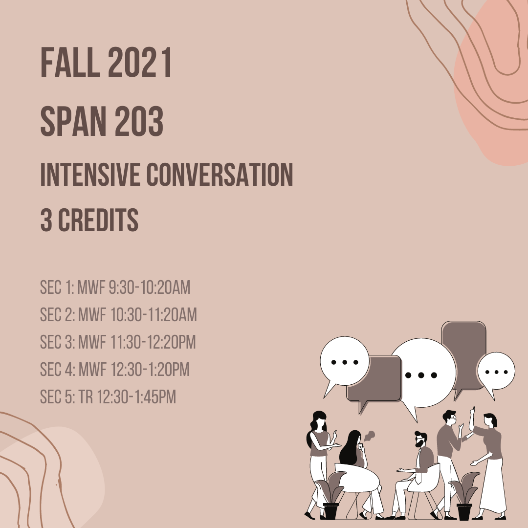 SPAN 203: Intensive Conversation