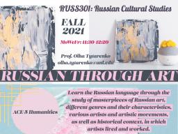 RUSS 301: Russian Cultural Studies