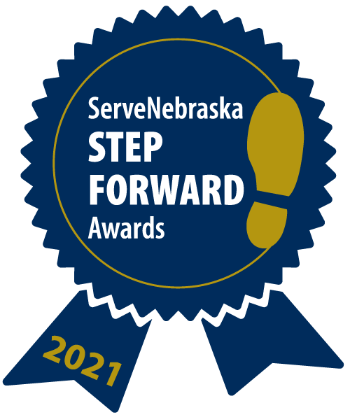 Step Forward Awards will be held Friday, October 22, 2021, at the Nebraska Innovation Campus in Lincoln, NE