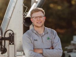 Kyle Schumacher, a sophomore agronomy major, was named a recipient of the 2021 Mid America Croplife Association Young Leader Scholarship.