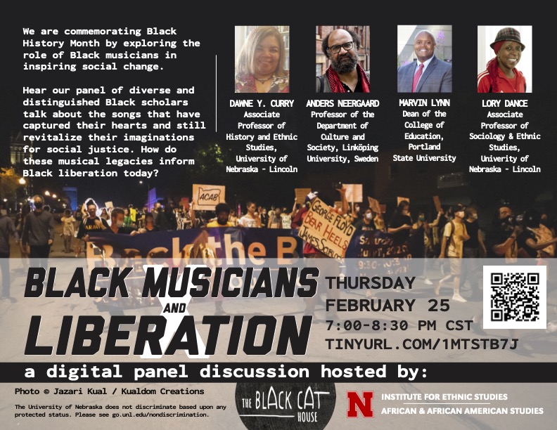 Black Musicians & Liberation: IES Digital Panel—Feb. 2021