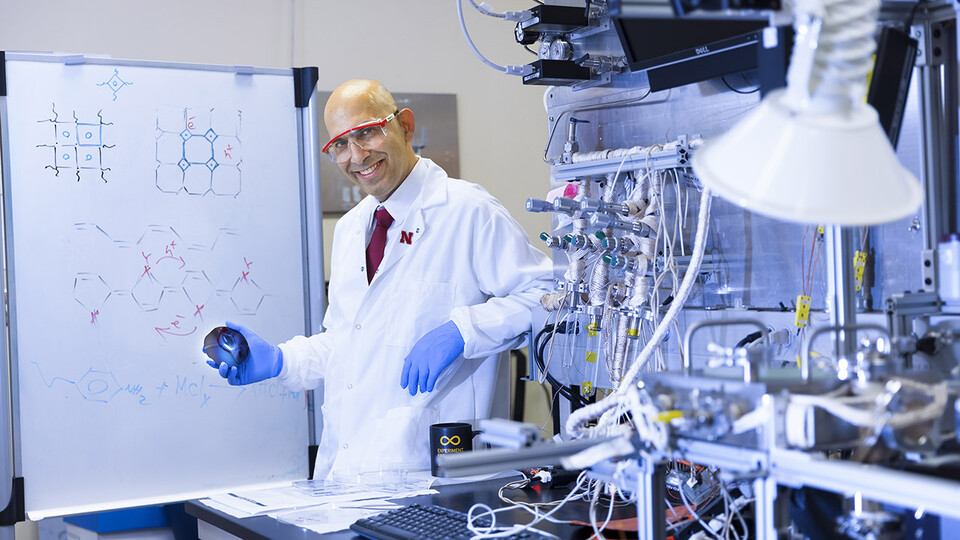 Siemak Nejati, assistant professor of chemical and biomolecular engineering, has received a five-year, $593,240 NSF CAREER grant. (Craig Chandler / University Communication)