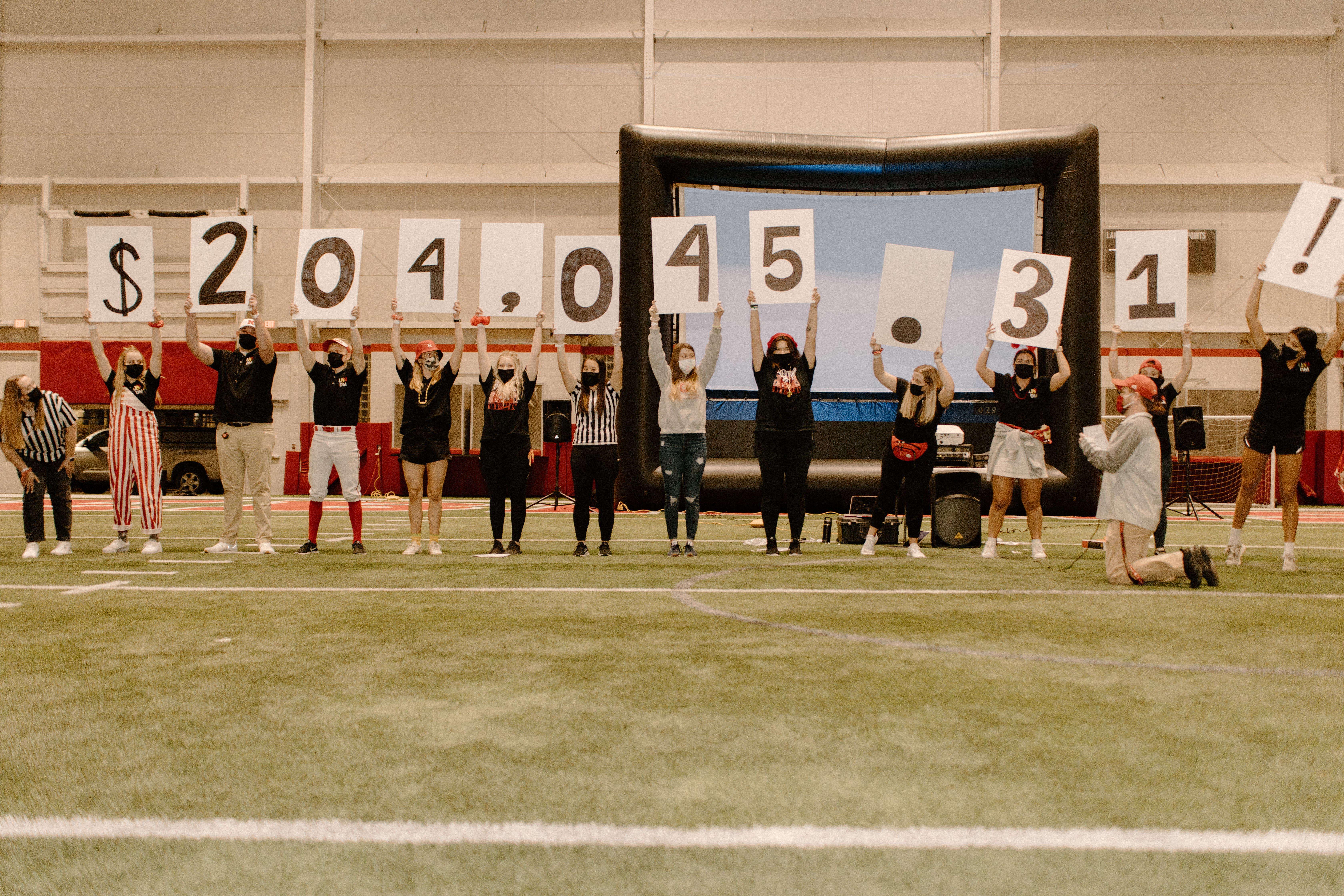 Dance Marathon is an annual fundraiser coordinated by students for the Children's Hospital and Medical Center in Omaha.