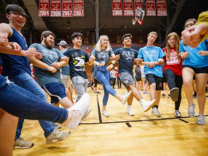 Playfair is a high energy way of meeting other new Huskers.