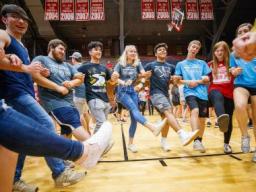Playfair is a high energy way of meeting other new Huskers.