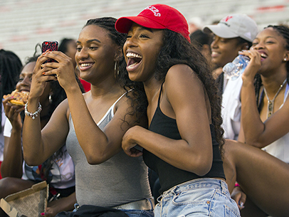 Download the NEBRASKA app in the App Store or Google Play to see the more than 85 Big Red Welcome events and to build your personalized activity schedule. 