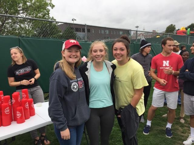 Students at Rock the Block in 2019.