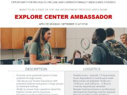 Explore Center Ambassadors