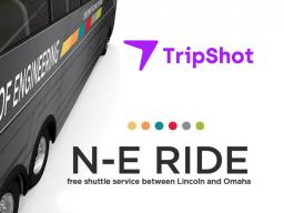 There are new departure times for N-E Ride shuttles and riders are required to book reservations via the TripShot app.