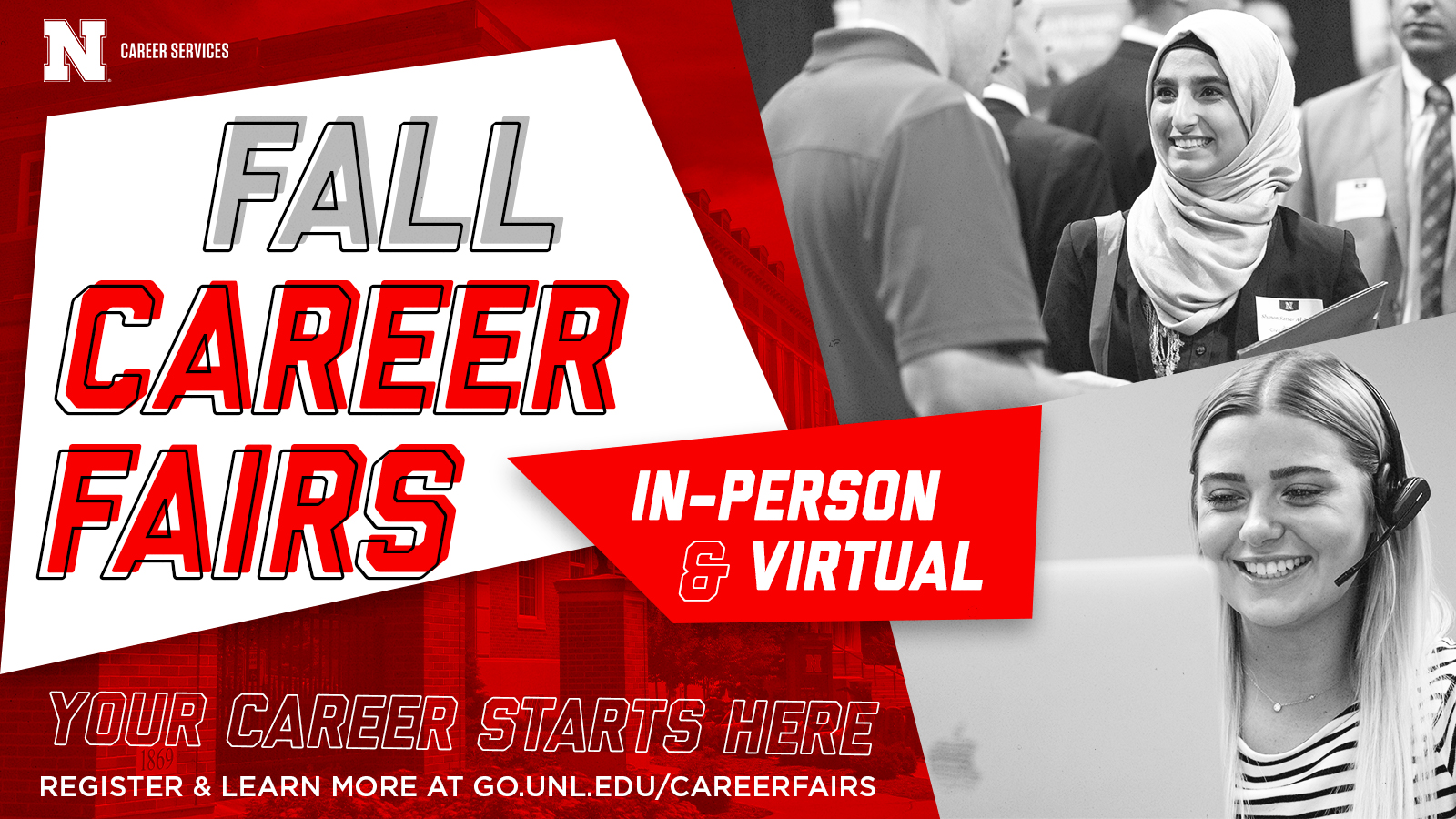 Fall Career Fairs are in-person and virtual 