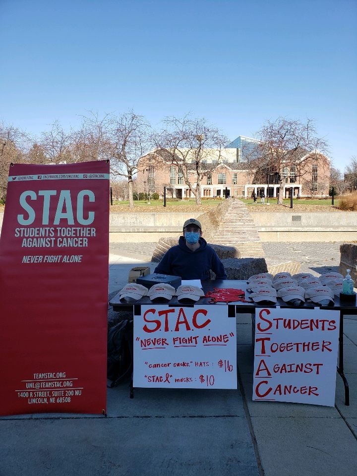 STAC selling merchandise last spring!