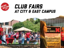 Club Fairs at City and East Campus