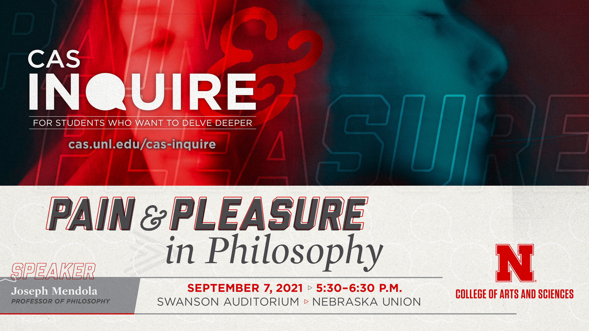 CAS Inquire, Pain & Pleasure in Philosophy