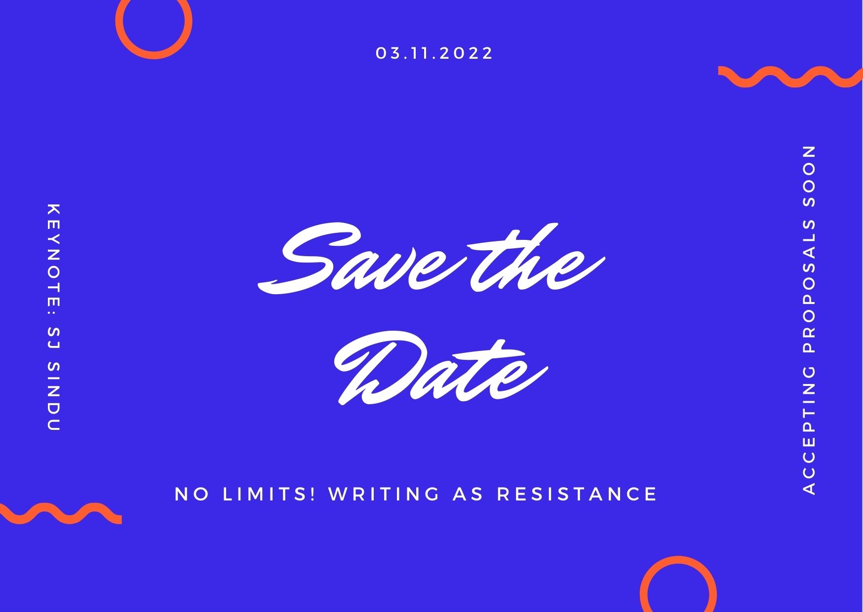 No Limits! Writing as Resistance