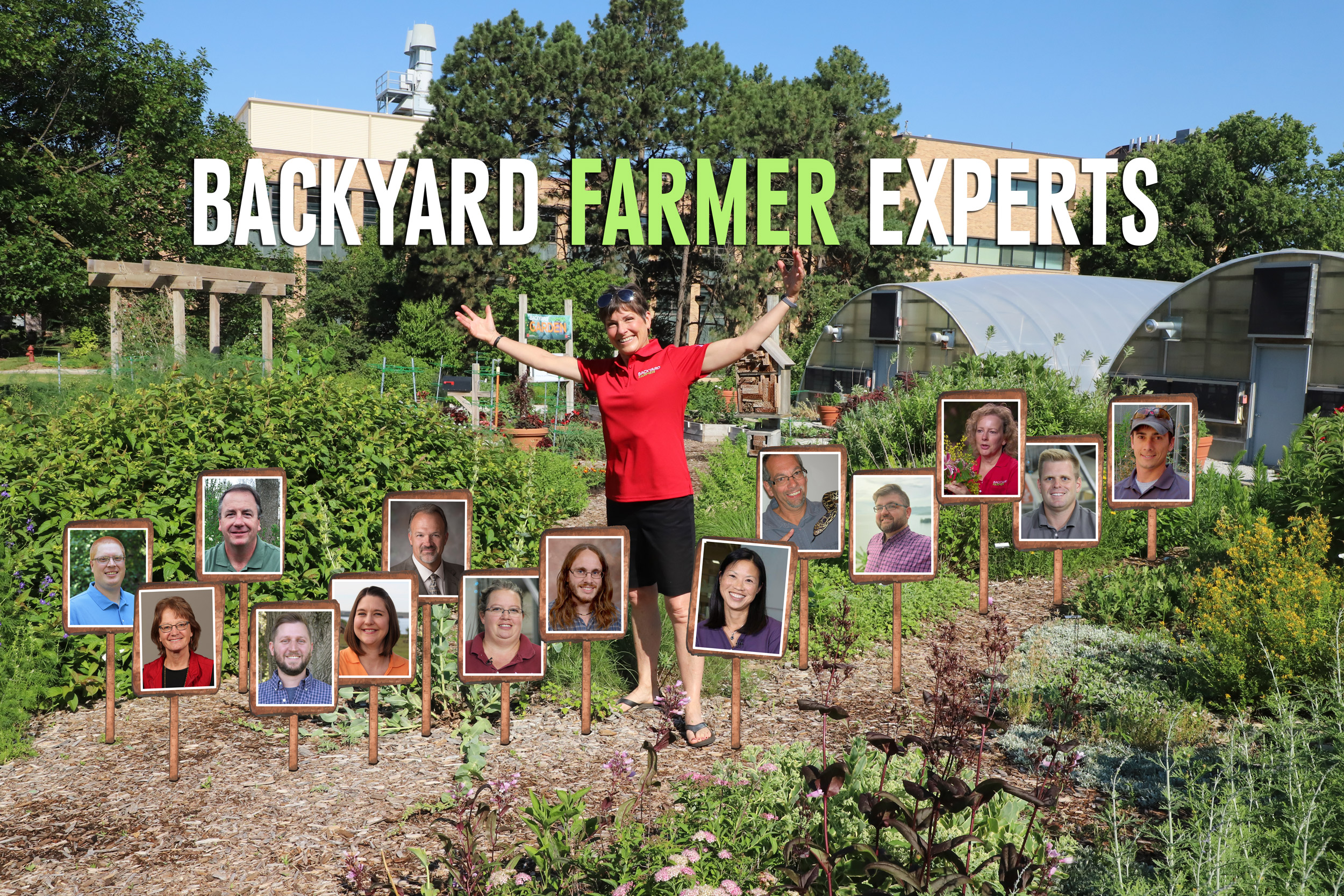 The Backyard Farmer panel will hold a Q&A session with a live audience Sept. 1 beginning at 5 p.m. in the Backyard Farmer Garden on the University of Nebraska–Lincoln East Campus.