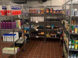 The new pantry location is inside the East Campus VIsitors Center.