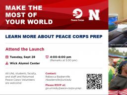 Peace Corps Prep Launch