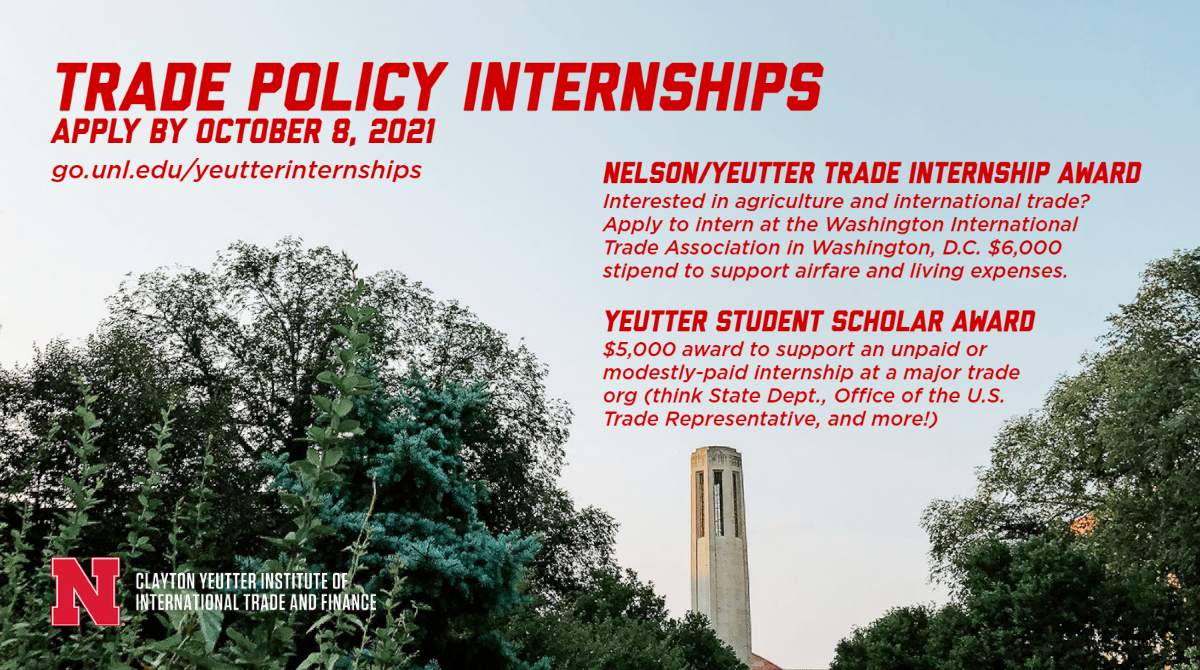 Applications Open for Yeutter Institute's Trade Policy Internships