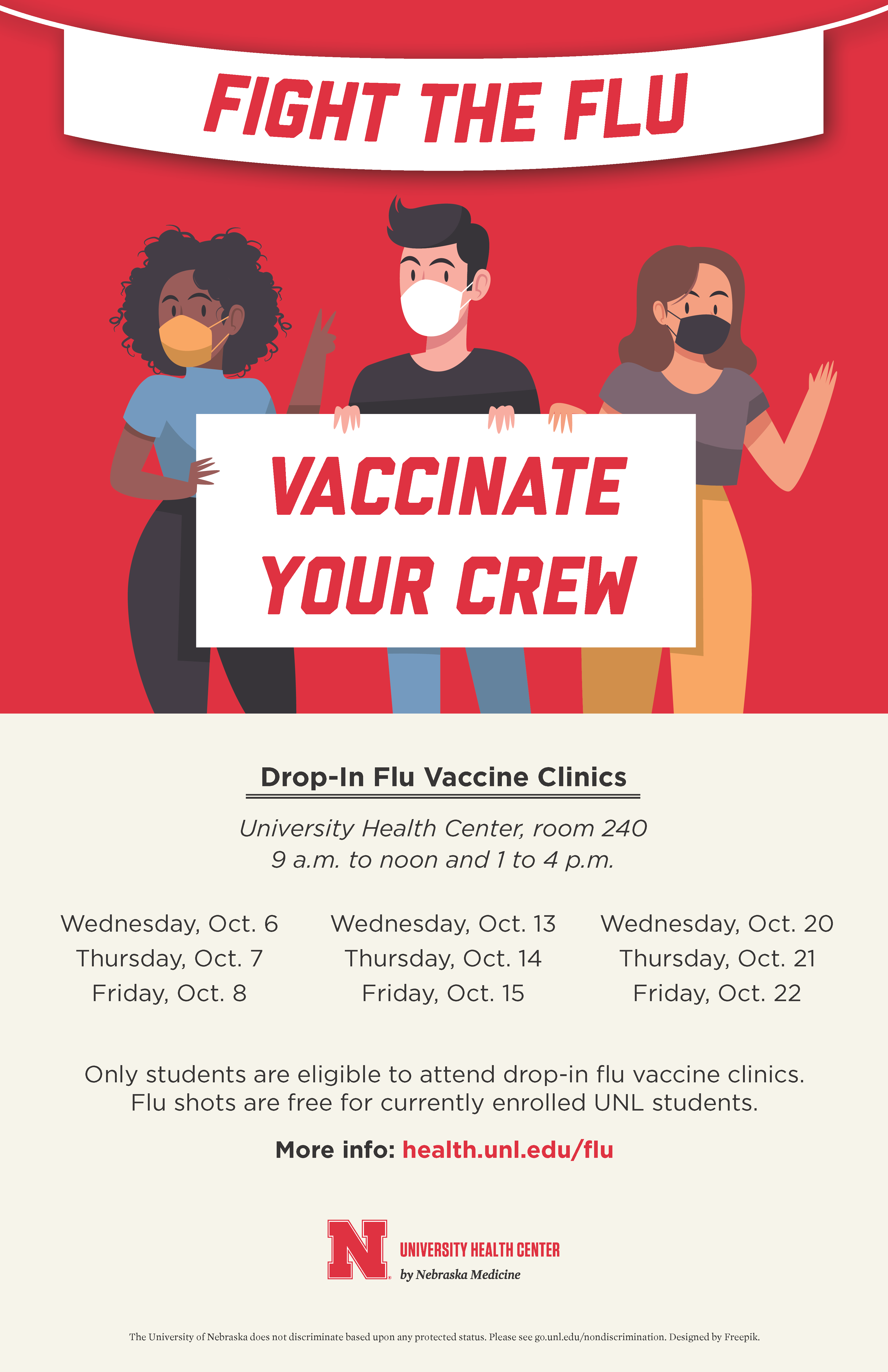 Fight The Flu! | Announce | University Of Nebraska-Lincoln