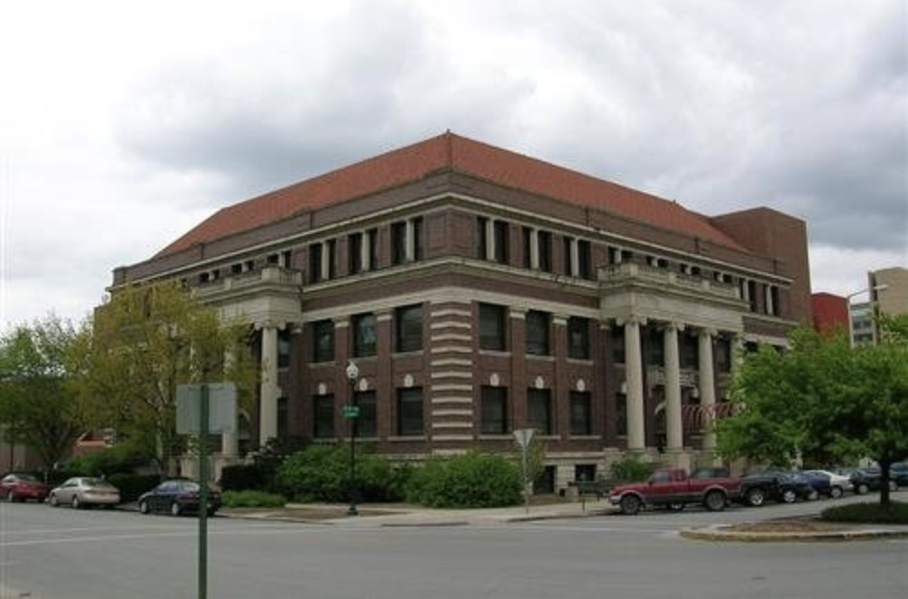 The Temple Building, pictured above, is known as one of campus' most haunted spots.