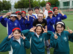 GLST Student with Matsudo Junior High School Students