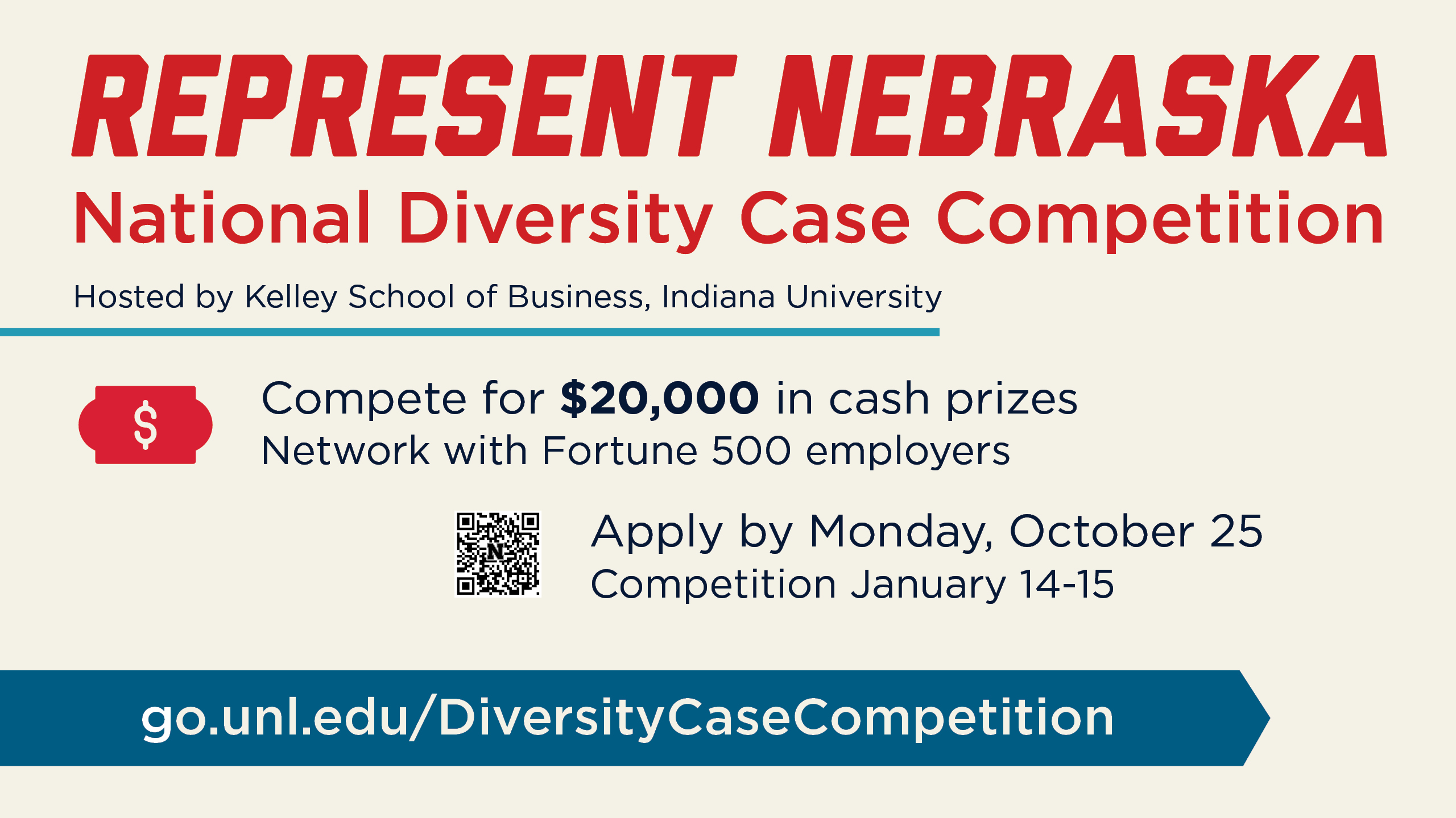 Represent Nebraska in the National Diversity Case Competition