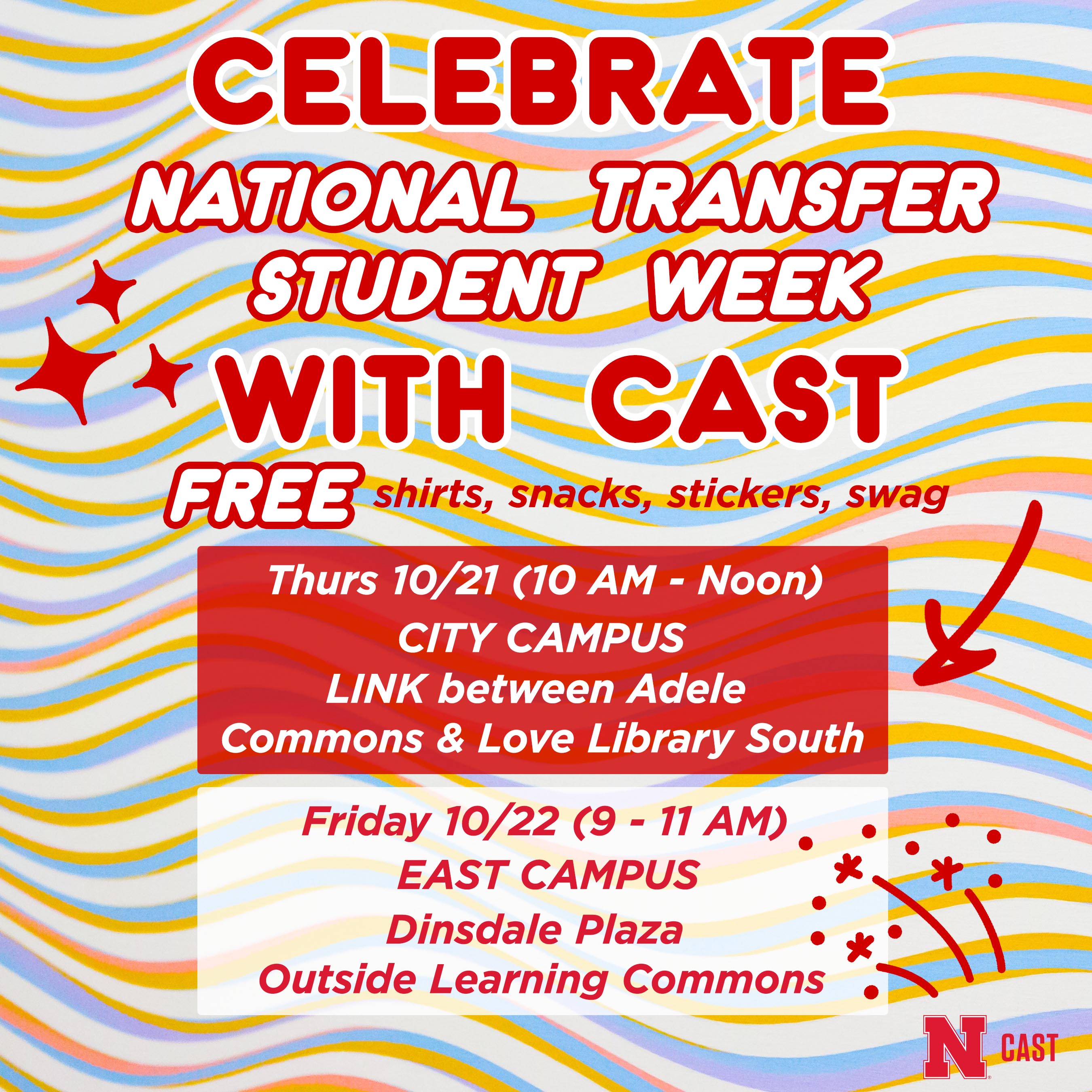 Celebrate National Transfer Student Week with CAST!