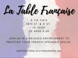 La Table Francaise