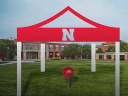 The tailgating experience will be located in the Donald and Lorena Meier Commons area, just north of the Nebraska Union.