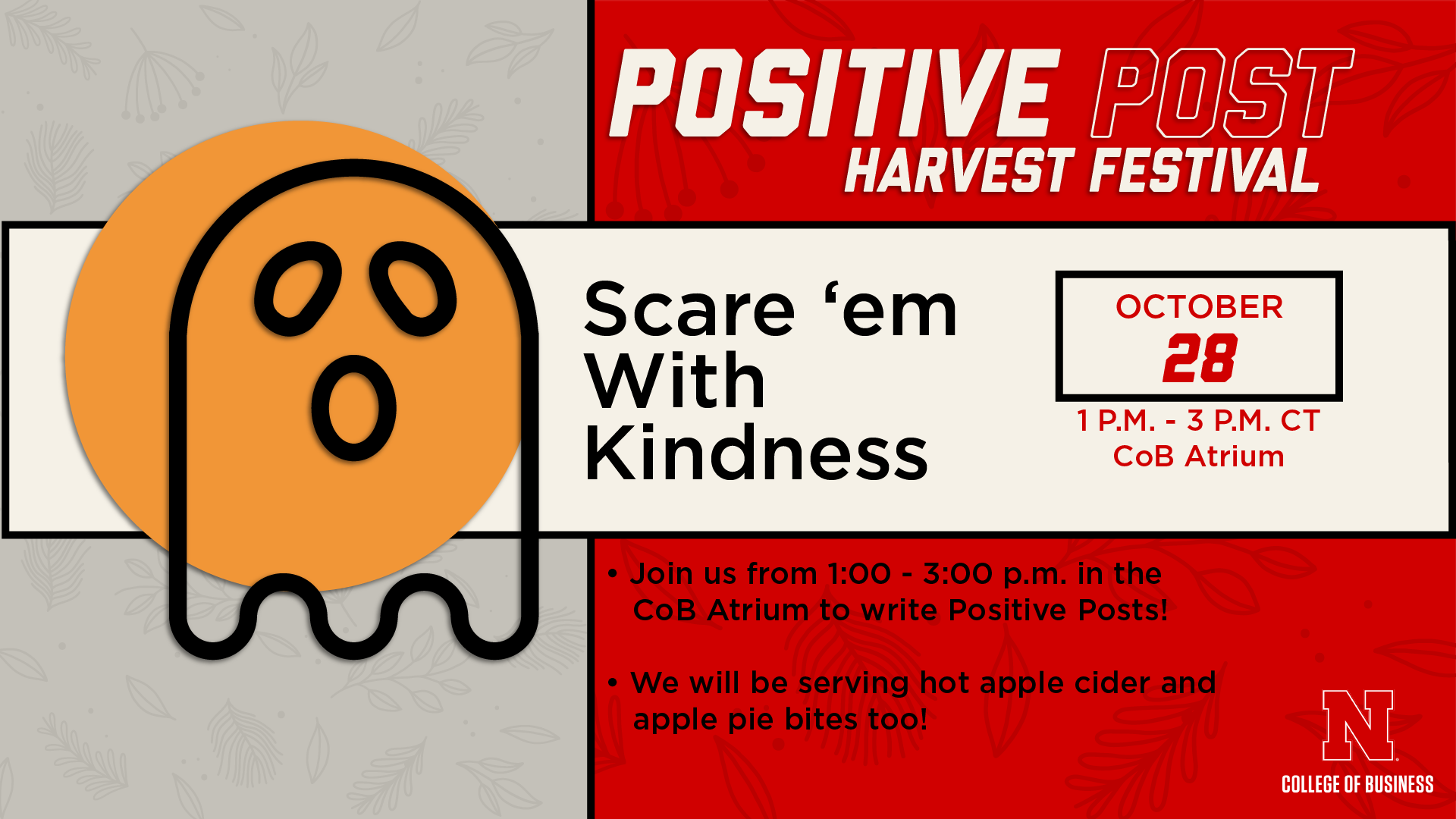 Scare 'Em with Kindness!