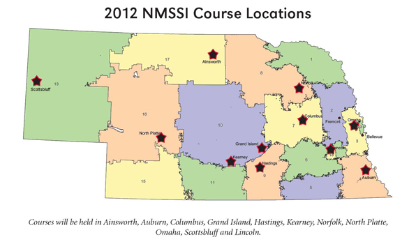 NMSSI 2012 Locations