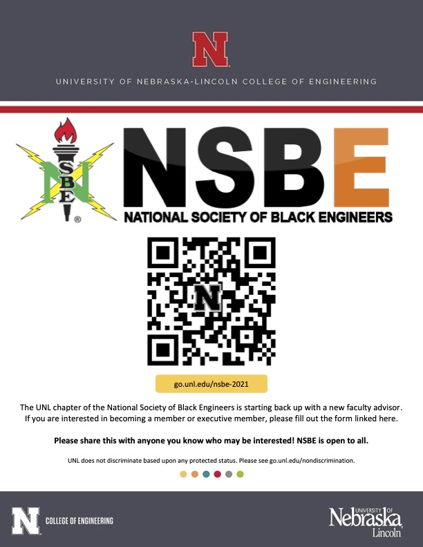 Join National Society of Black Engineers Announce University of