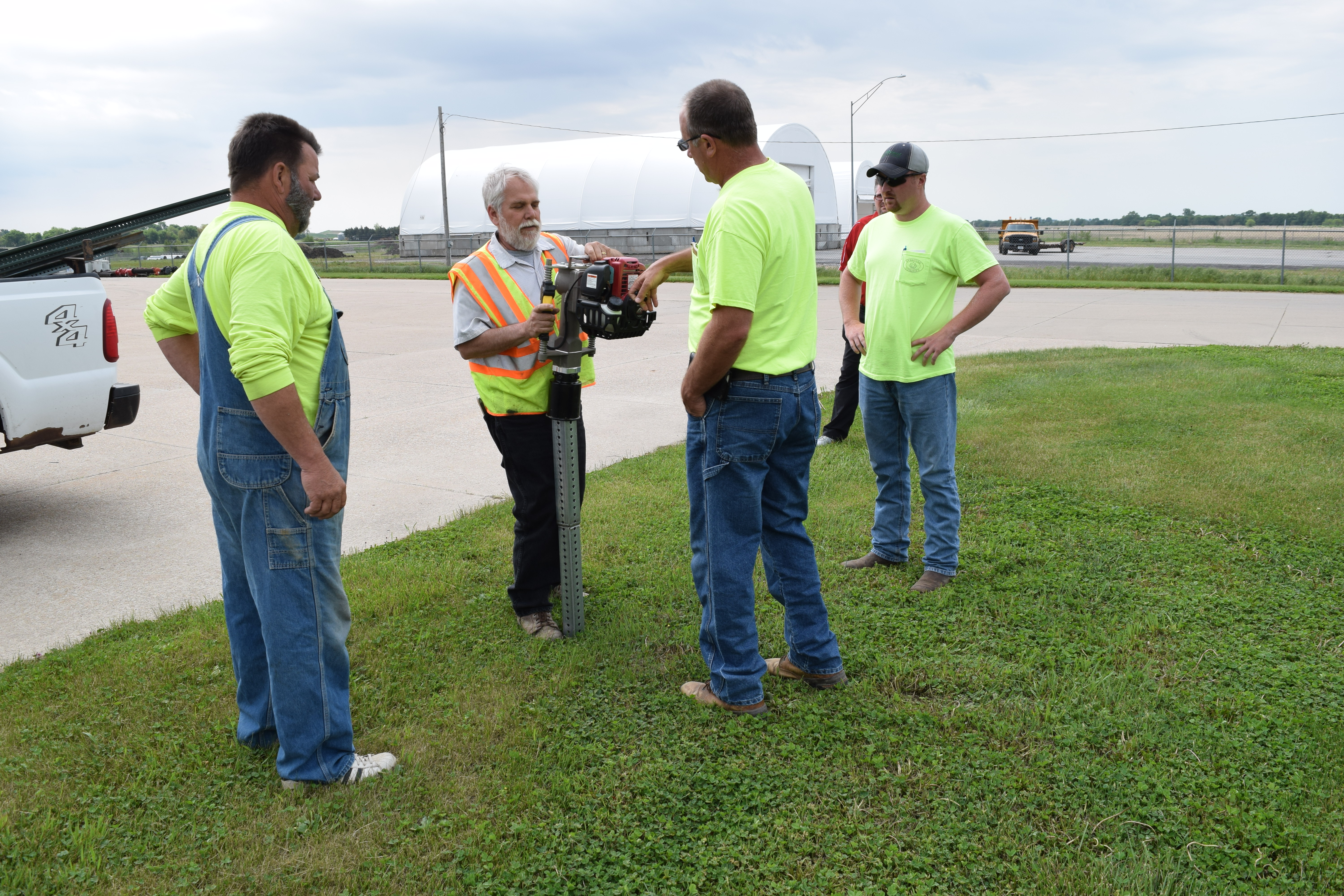 Upcoming sign technician workshops will include posts types and installation strategies.