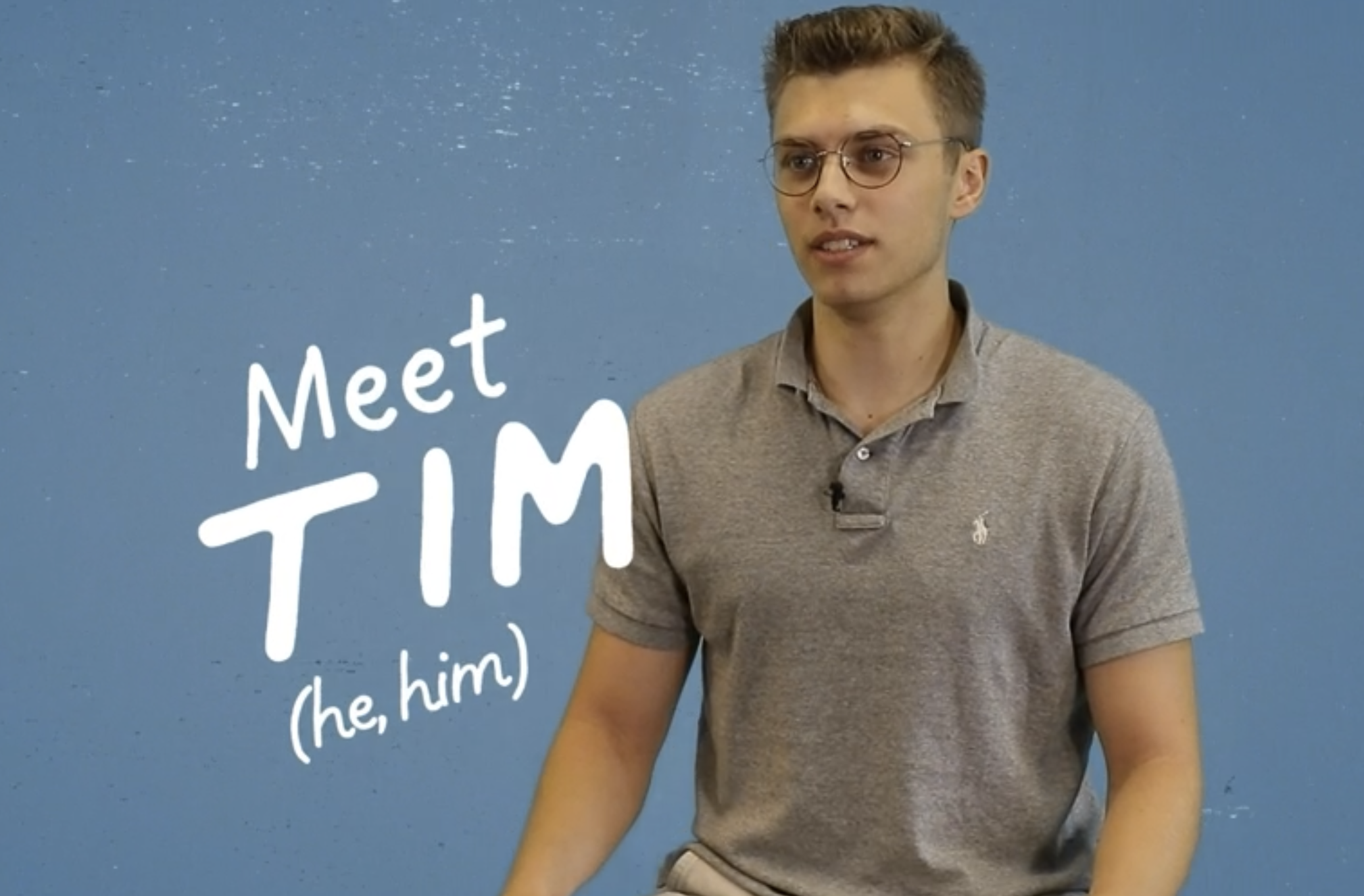 Tim (he/him) is majoring in software engineering.