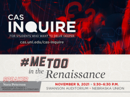 CAS Inquire: #MeToo in the Renaissance