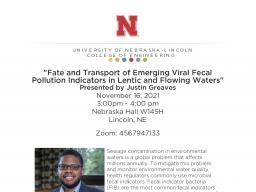Justin Greaves Presentation Flyer