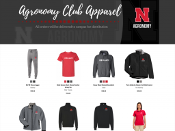 Agronomy Club apparel is available to order now until Nov. 14.
