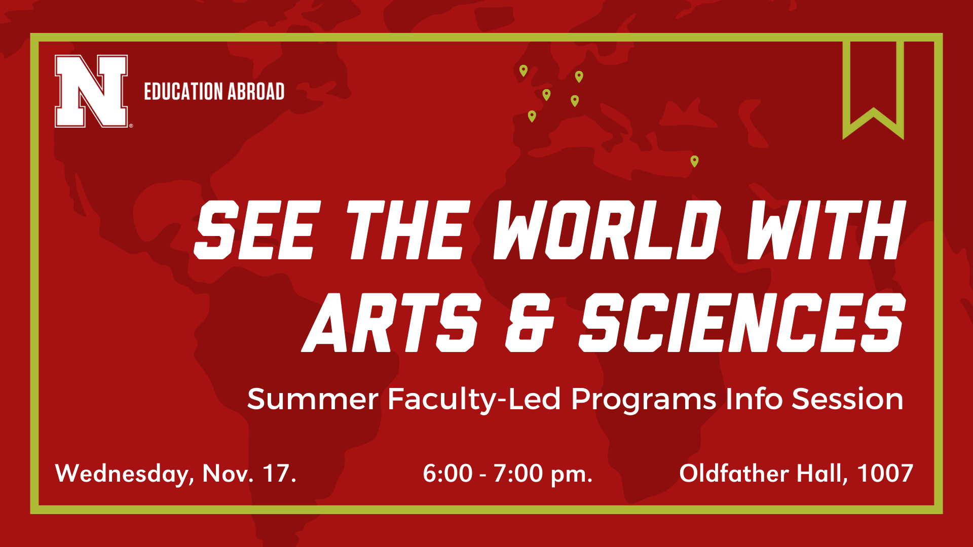 See the World With Arts & Sciences: Summer 2022 Faculty-Led Programs Info Session