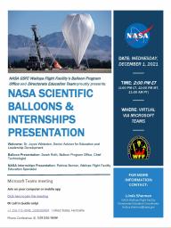 NASA's High-Altitude Balloon Program