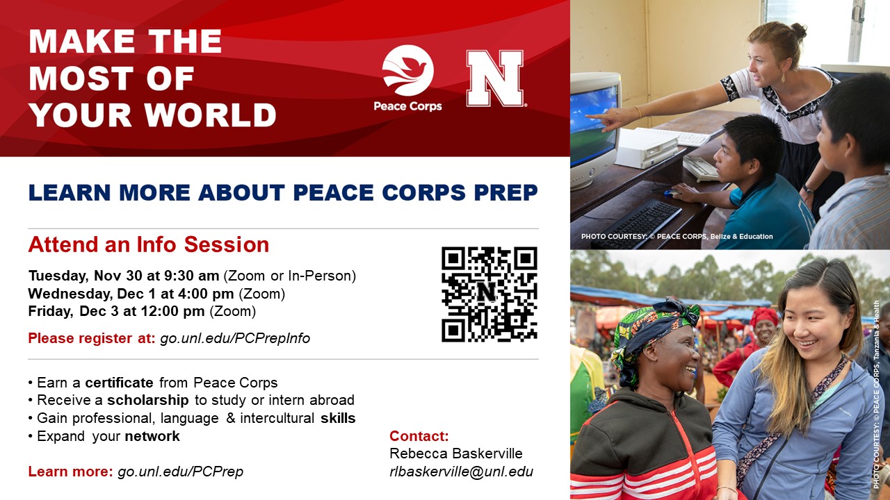 Peace Corps Prep Program Information Session