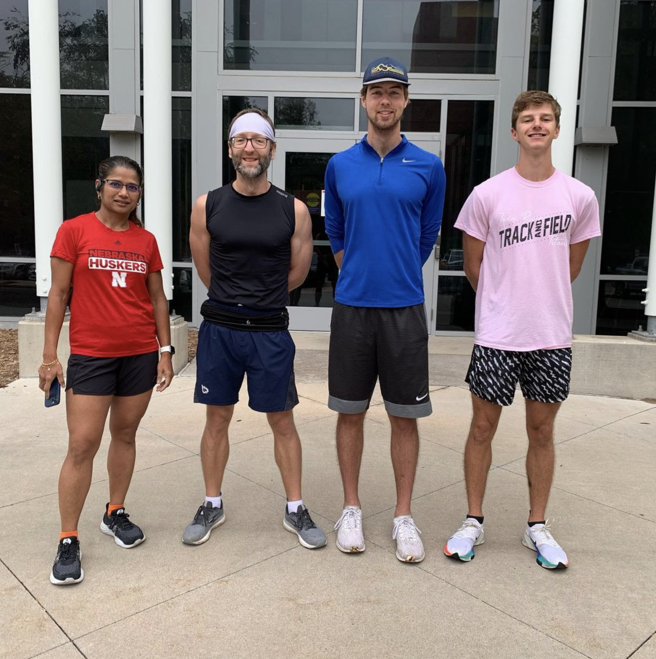 School of Computing runners on Sept. 3.