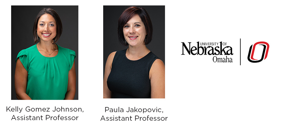 Kelly Gomez Johnson and Paula Jakopovic are past NebraskaMATH participants at the University of Nebraska-Lincoln