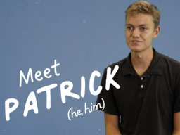 Patrick (he/him) is majoring in political science and global studies.