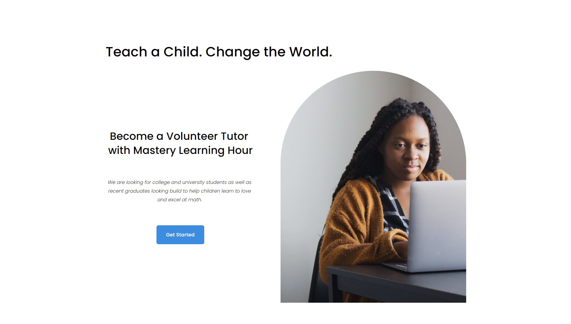 Volunteer Tutor Positions with Mastery Hour