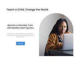 Volunteer Tutor Positions with Mastery Hour