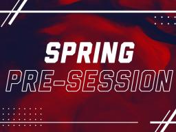 Spring Pre-session courses will be Jan. 3-14, 2022.