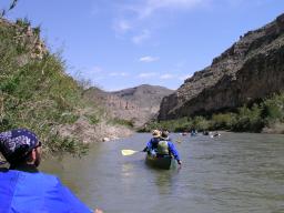 Canyon canoeing in Texas is one of three Spring Break trips organized by Outdoor Adventures.