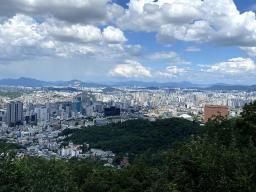 While studying abroad in Seoul, South Korea, senior Kelsey Eihausen captured the cityscape from the park near the North Seoul Tower. The Education Abroad Office works closely with students to determine study abroad experiences based on the university’s tr